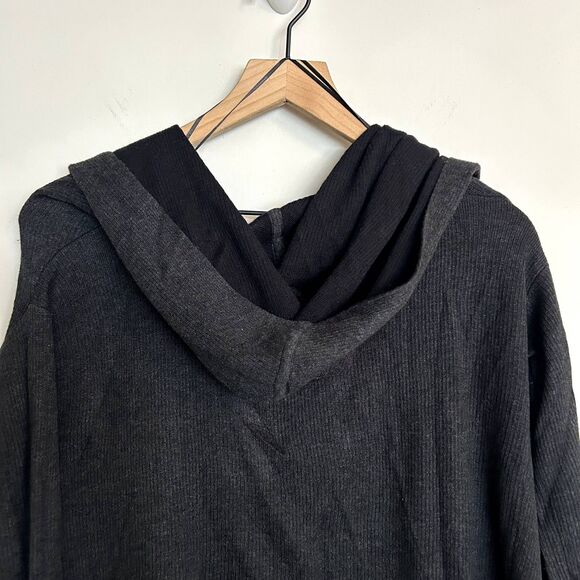 Lululemon Cashmere Blend Hooded Yogi Wrap Cardigan - Picture 10 of 10